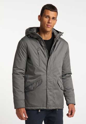 MO Winter Jacket in Grey: front