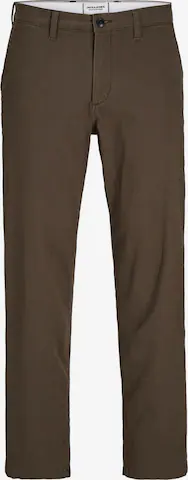 JACK & JONES Chino hlače 'JPSTKane JJDave' | rjava barva: sprednja stran