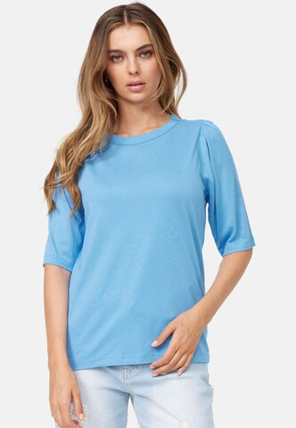 Cotton Candy T-Shirt 'Boki' in Blau: predná strana