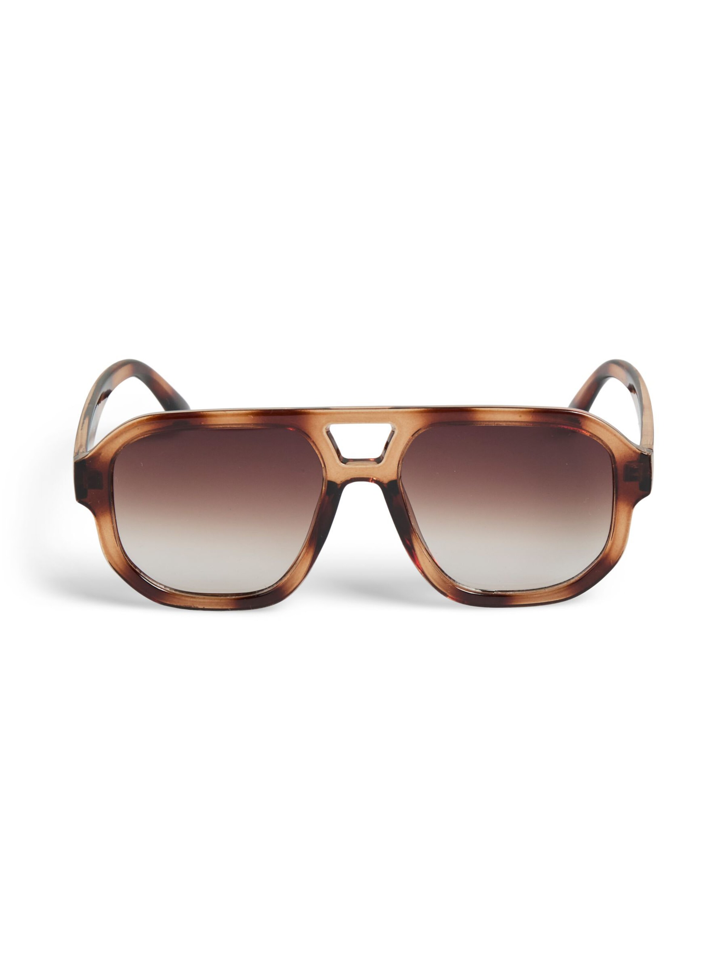 Lunettes de soleil 'PCKarla' PIECES en orange : devant