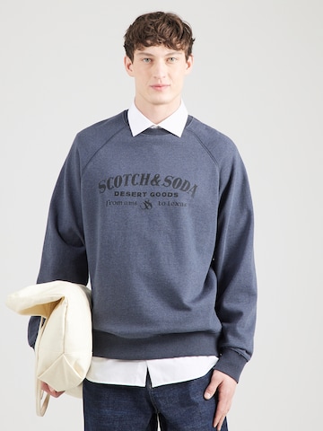 SCOTCH & SODA Свитшот в Синий: спереди