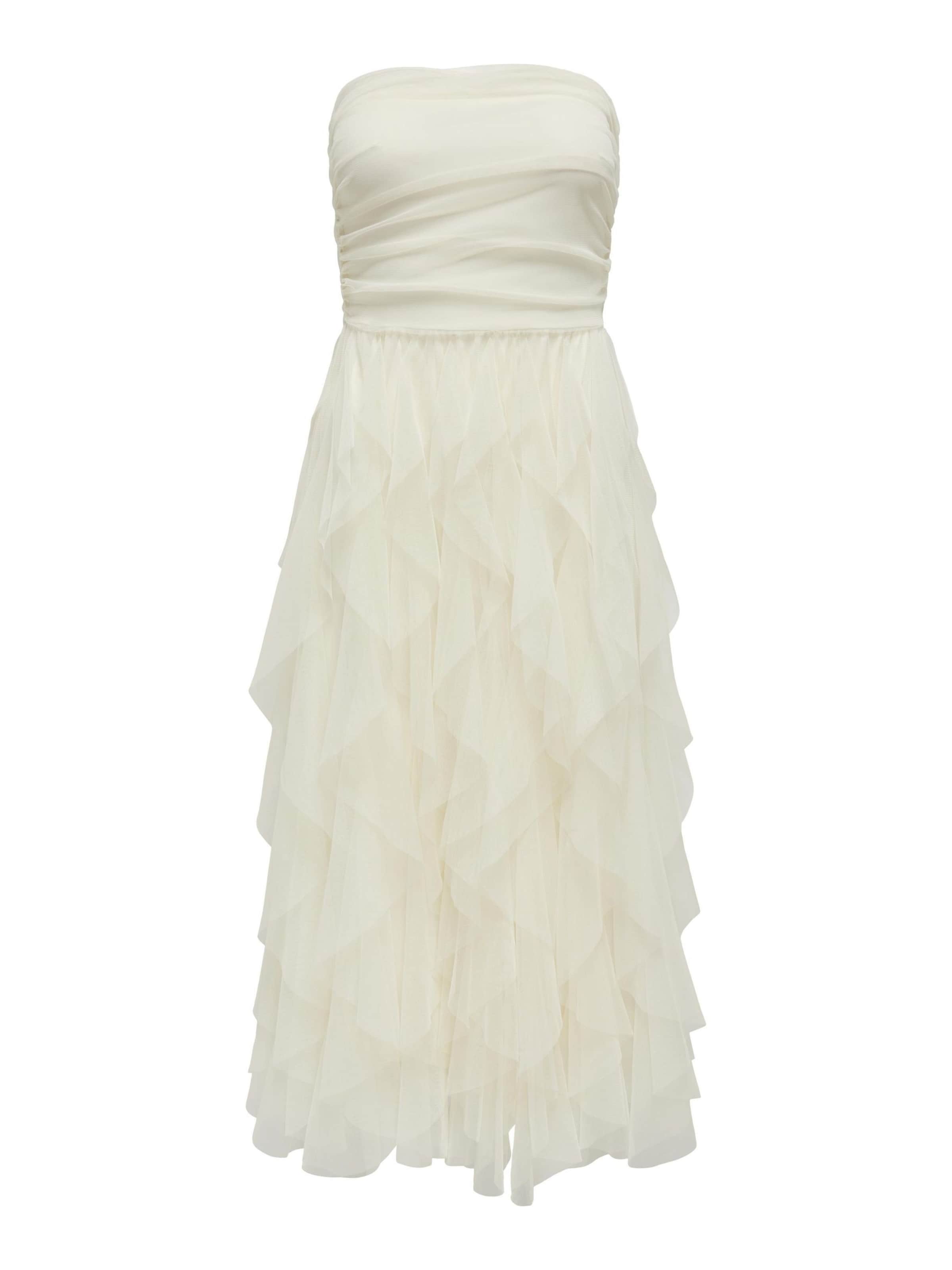 balta ONLY Kokteilinė suknelė 'ONLSKY': priekis