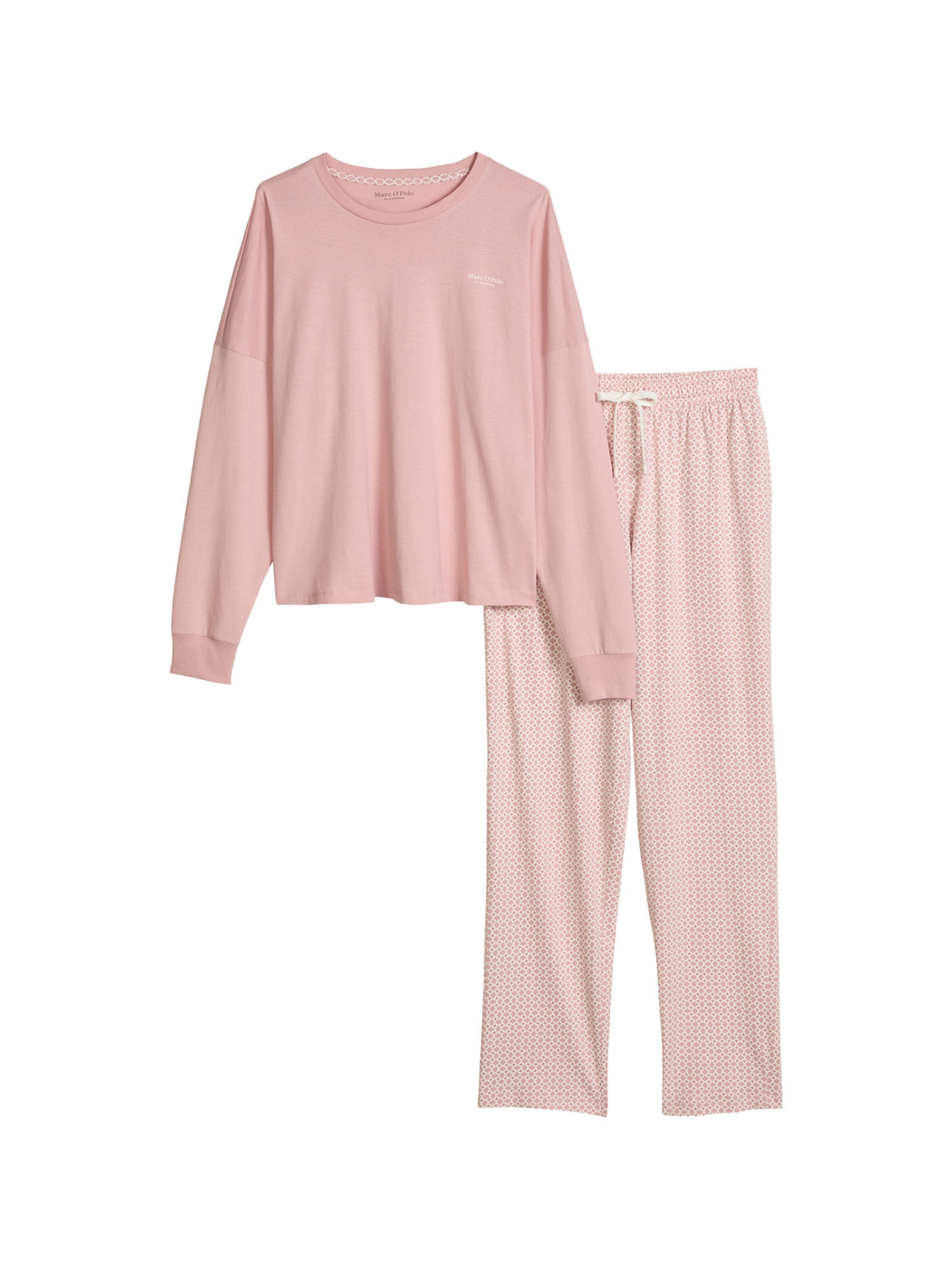 Pyjama ' Classic ' Marc O'Polo en rose : devant