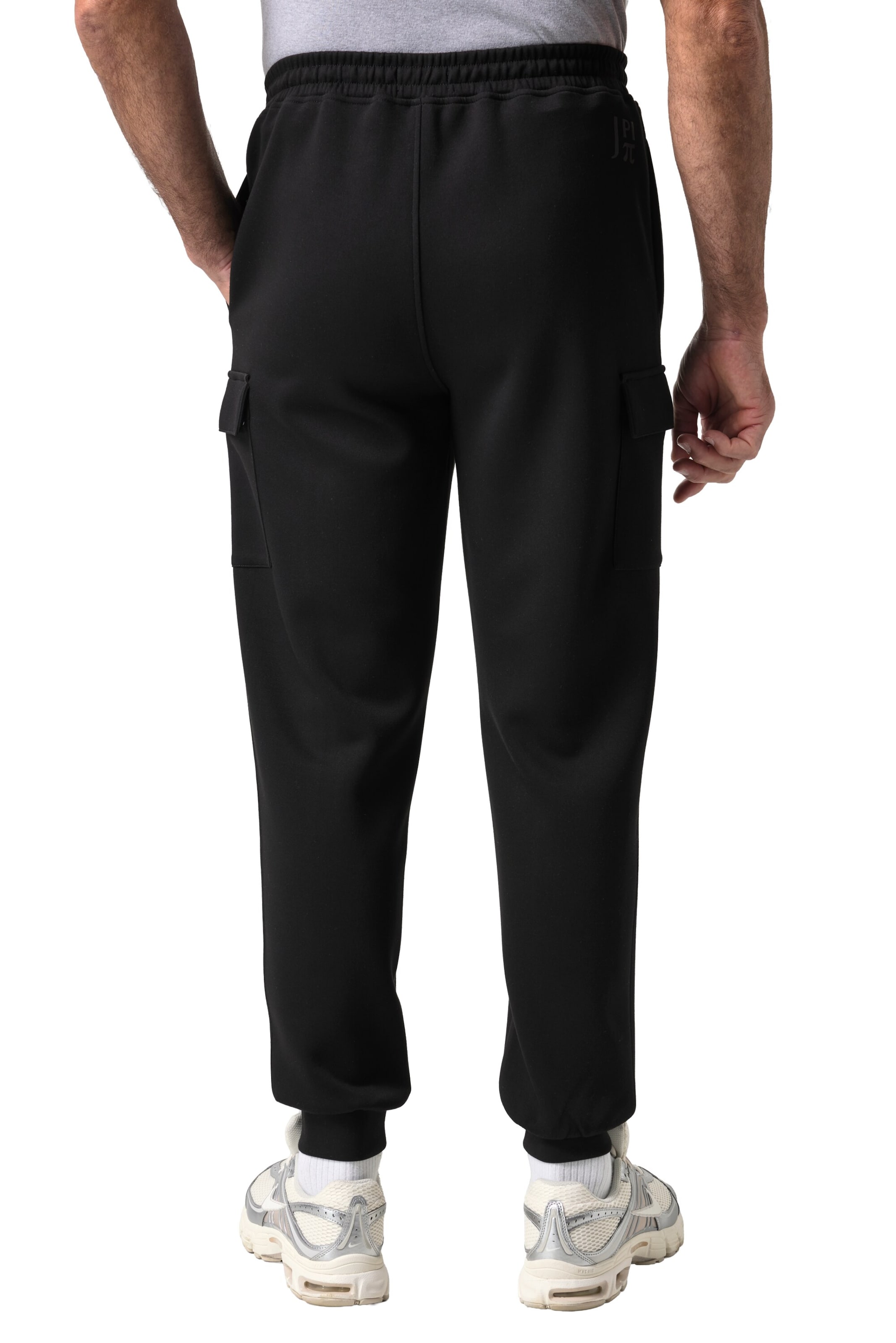 JAY-PI Tapered Cargobroek in Zwart
