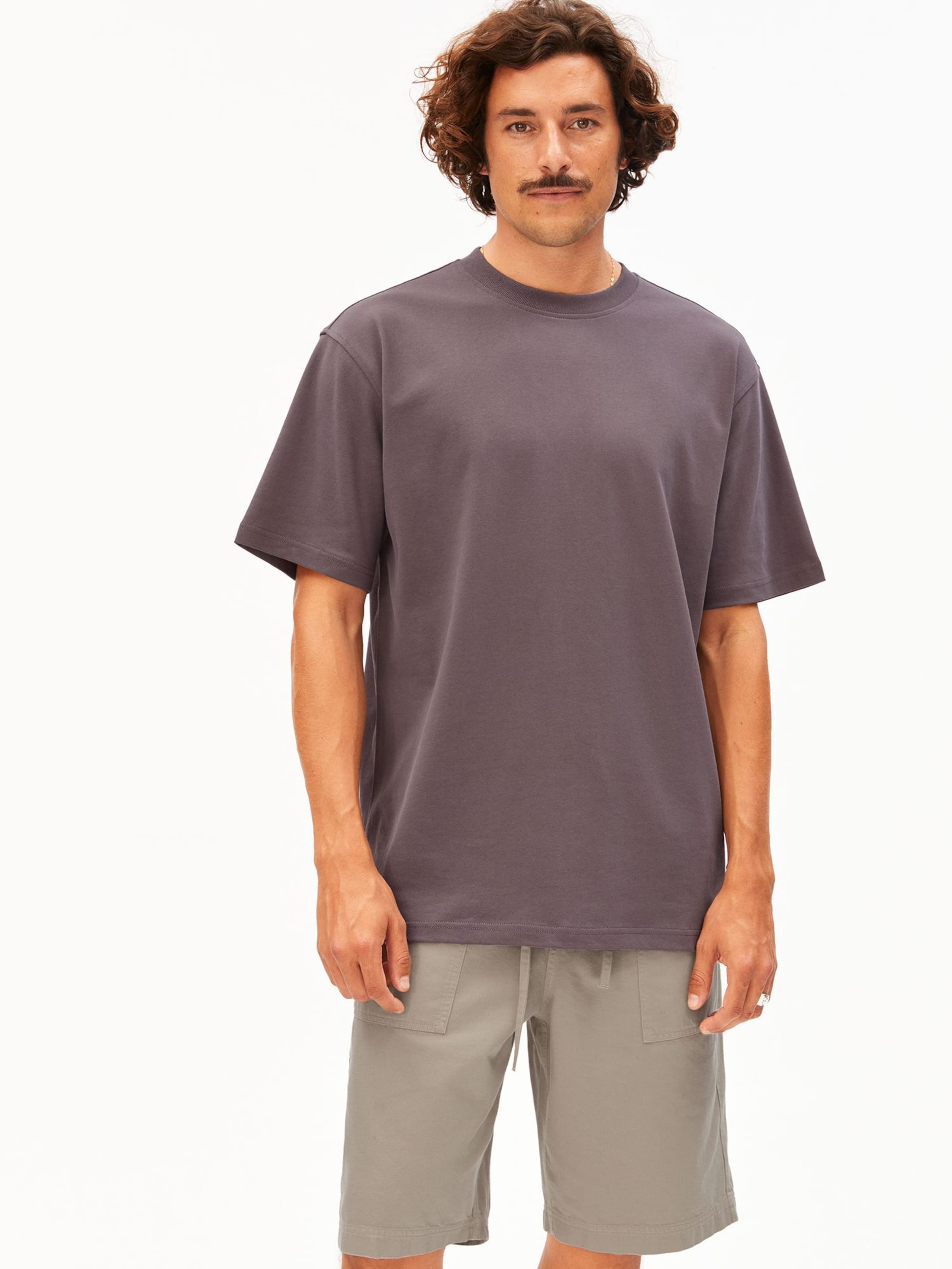 ARMEDANGELS Shirt in Grey: front