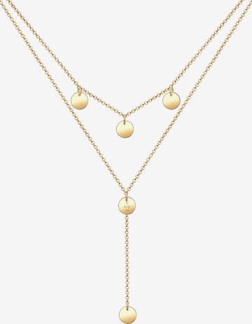 ELLI Kette 'Geo' in Gold: predná strana