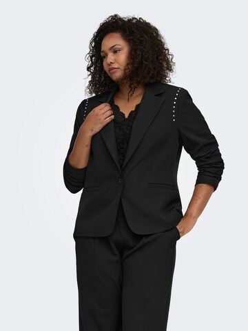 ONLY Carmakoma Blazers in Zwart: voorkant