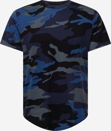 HOLLISTER Shirt 'PATTERN' in Blauw: voorkant