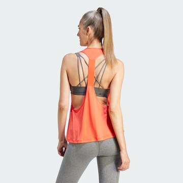 ADIDAS PERFORMANCE Sporttop 'Power Aeroready' in Oranje