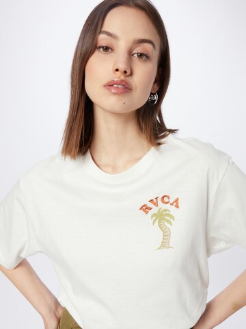 RVCA Футболка 'PALM' в Белый