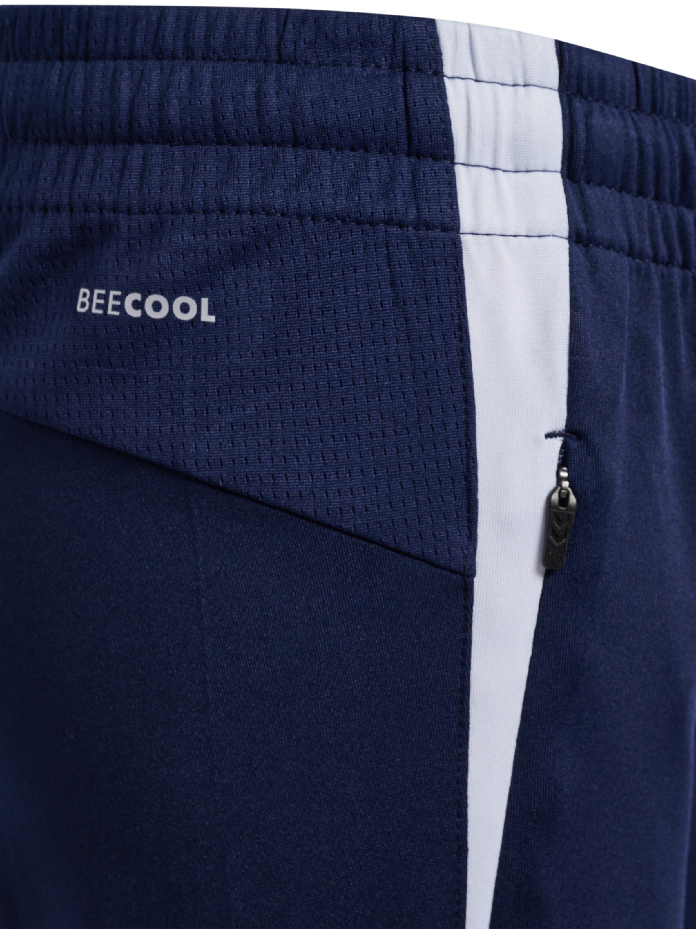 Hummel Slim fit Workout Pants 'Lead 2.0' in Blue