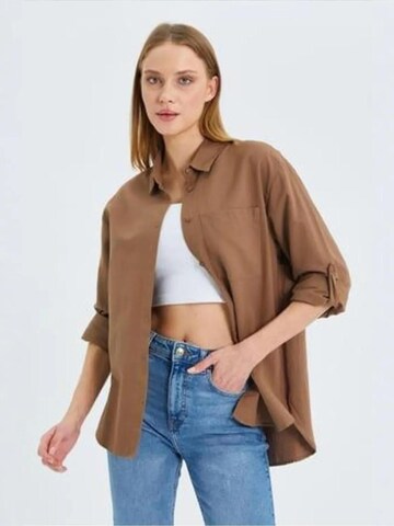 Chemisier MixRay en marron
