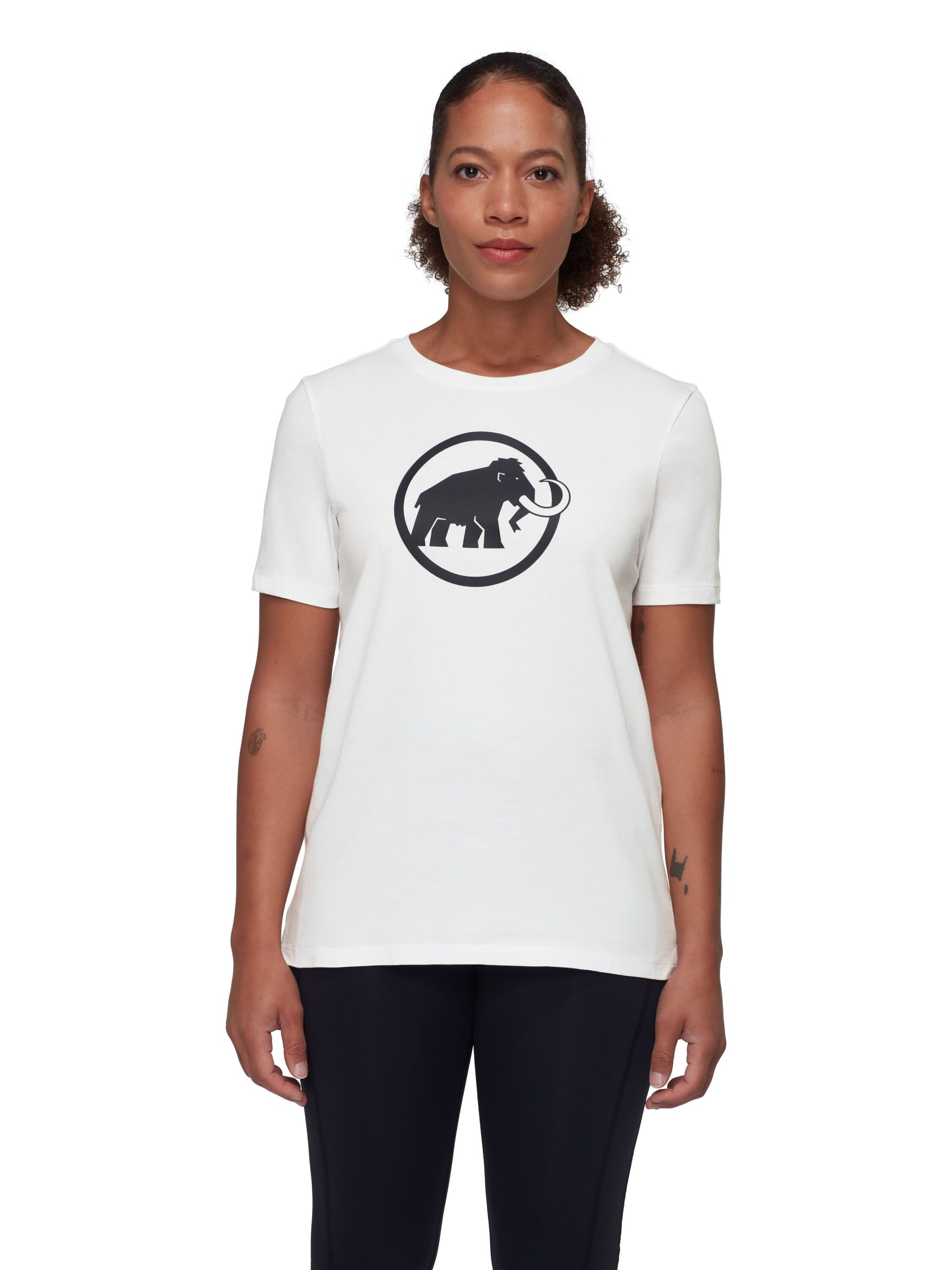 MAMMUT Shirt ‘Core Classic’ in Weiß: Vorderseite