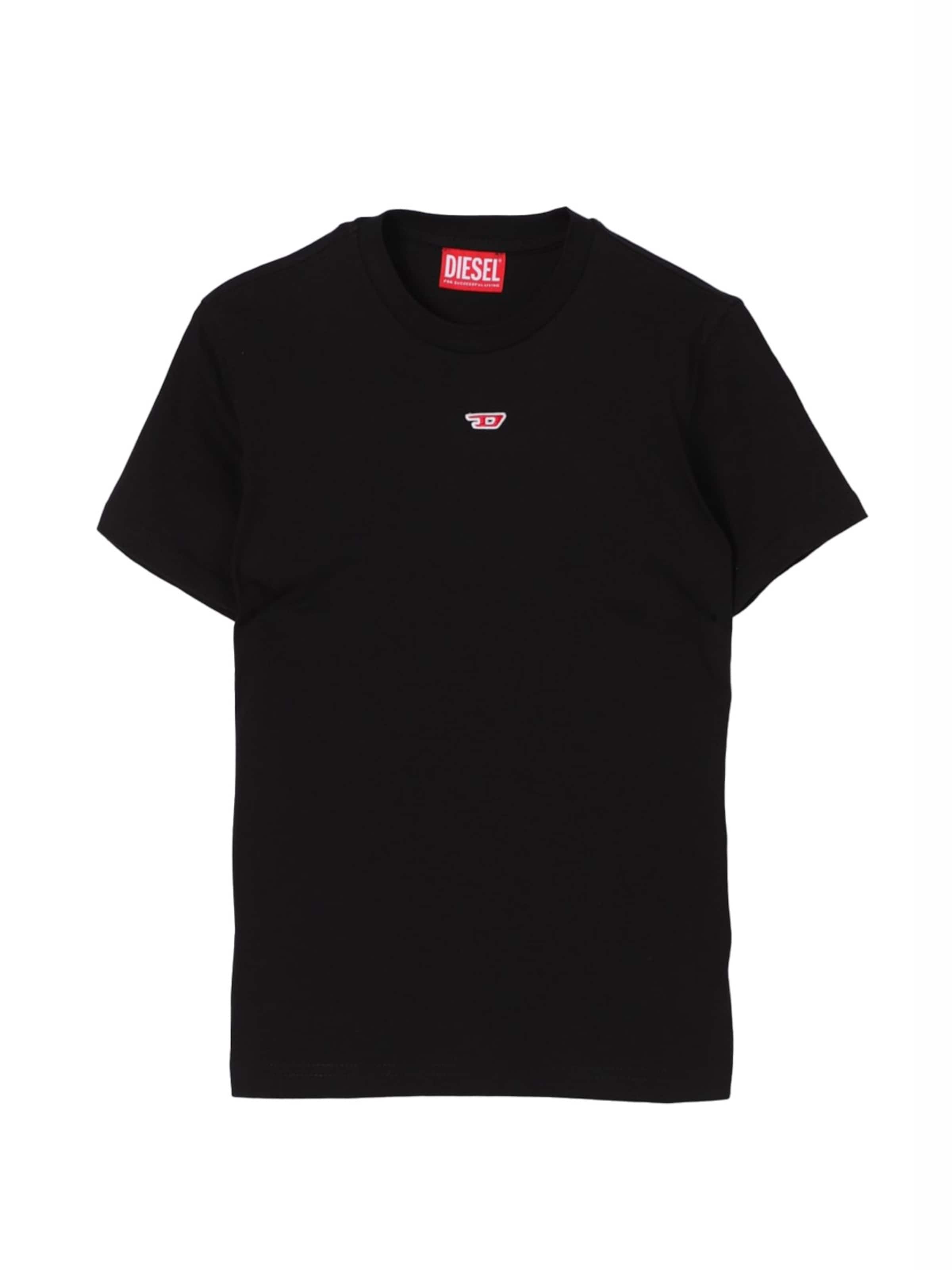 DIESEL - Camiseta 'T-shirt nera per bambino' en negro: frente