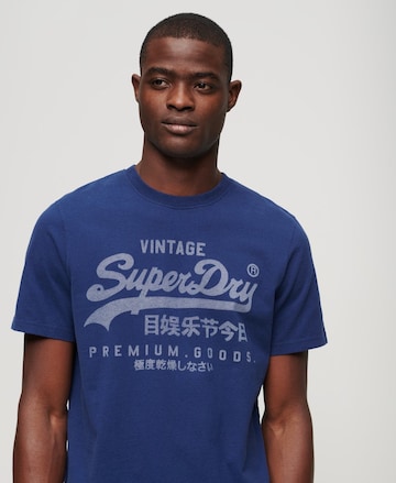 T-Shirt Superdry en bleu