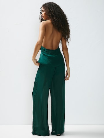 Pull&Bear Blusentop in Grün