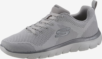 SKECHERS - Zapatillas deportivas bajas en gris: frente