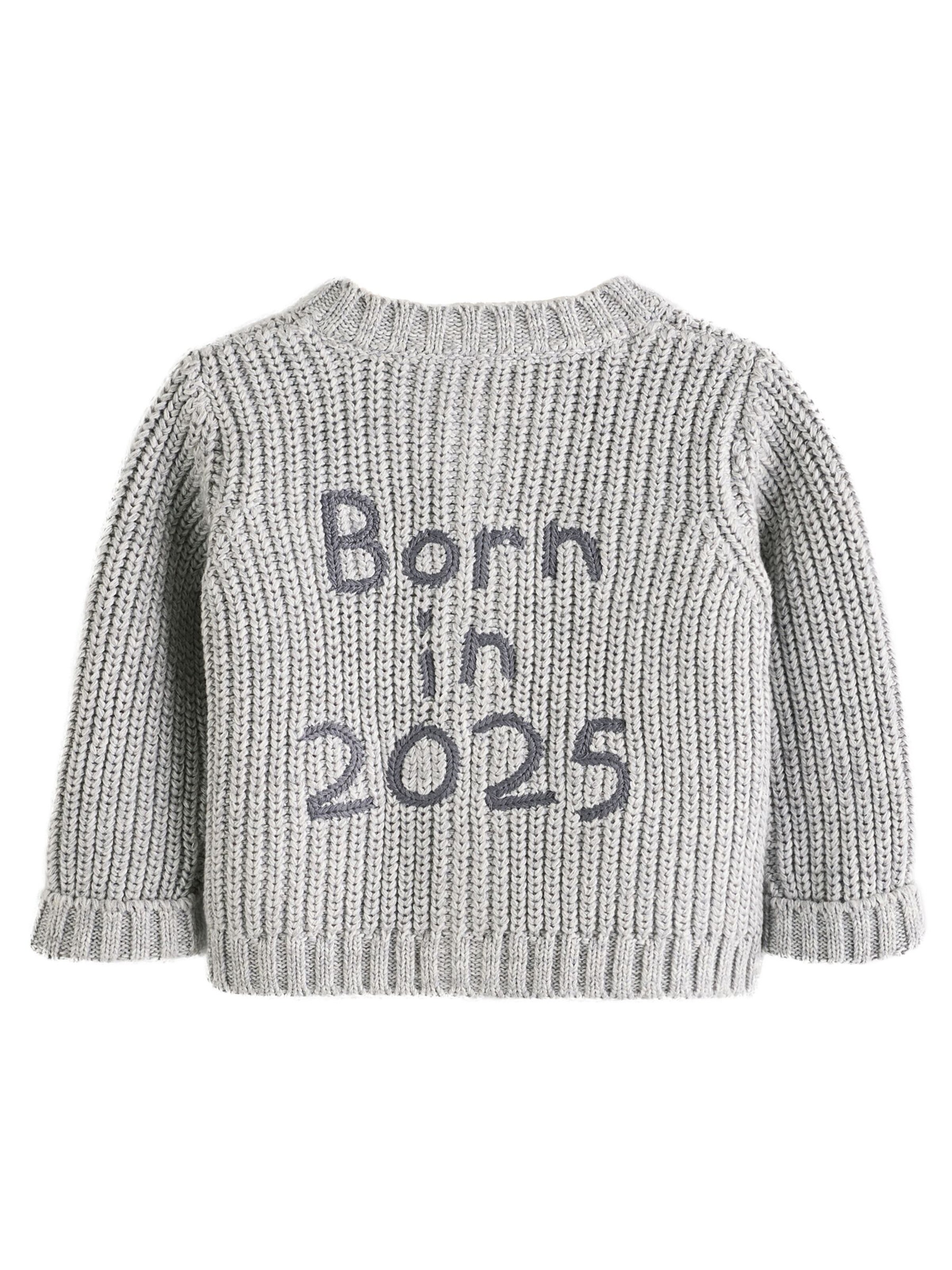 Next Knit cardigan in Grey