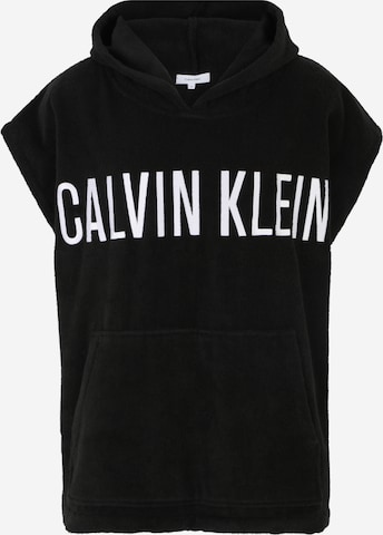 Calvin Klein Swimwear - Sweatshirt em preto: frente