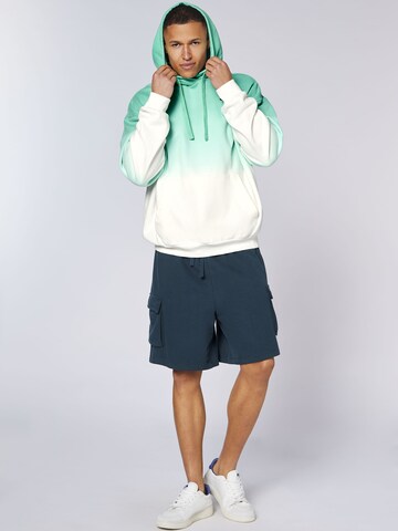CHIEMSEE Sweatshirt ' mit Farbverlauf ' in Green