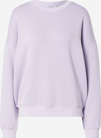 MSCH COPENHAGEN Sweatshirt 'Ima' i lila: framsida