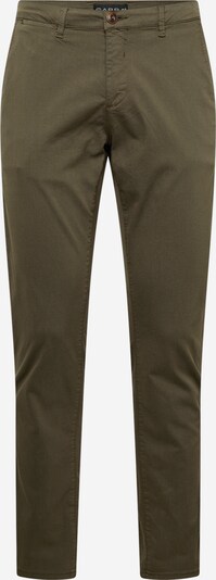 GABBA Lærredsbukser i khaki / mørkegrøn, Produktvisning