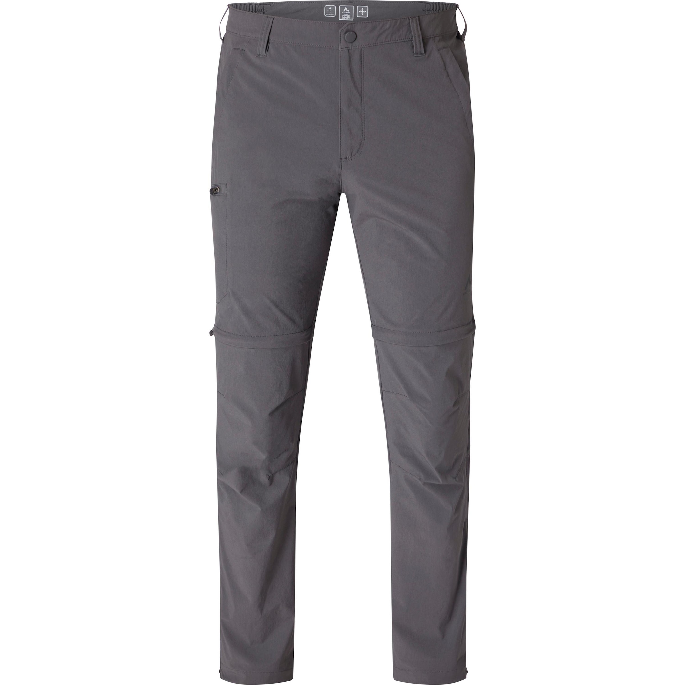 MCKINLEY Outdoor Pants 'Malloy II' in Grey: front