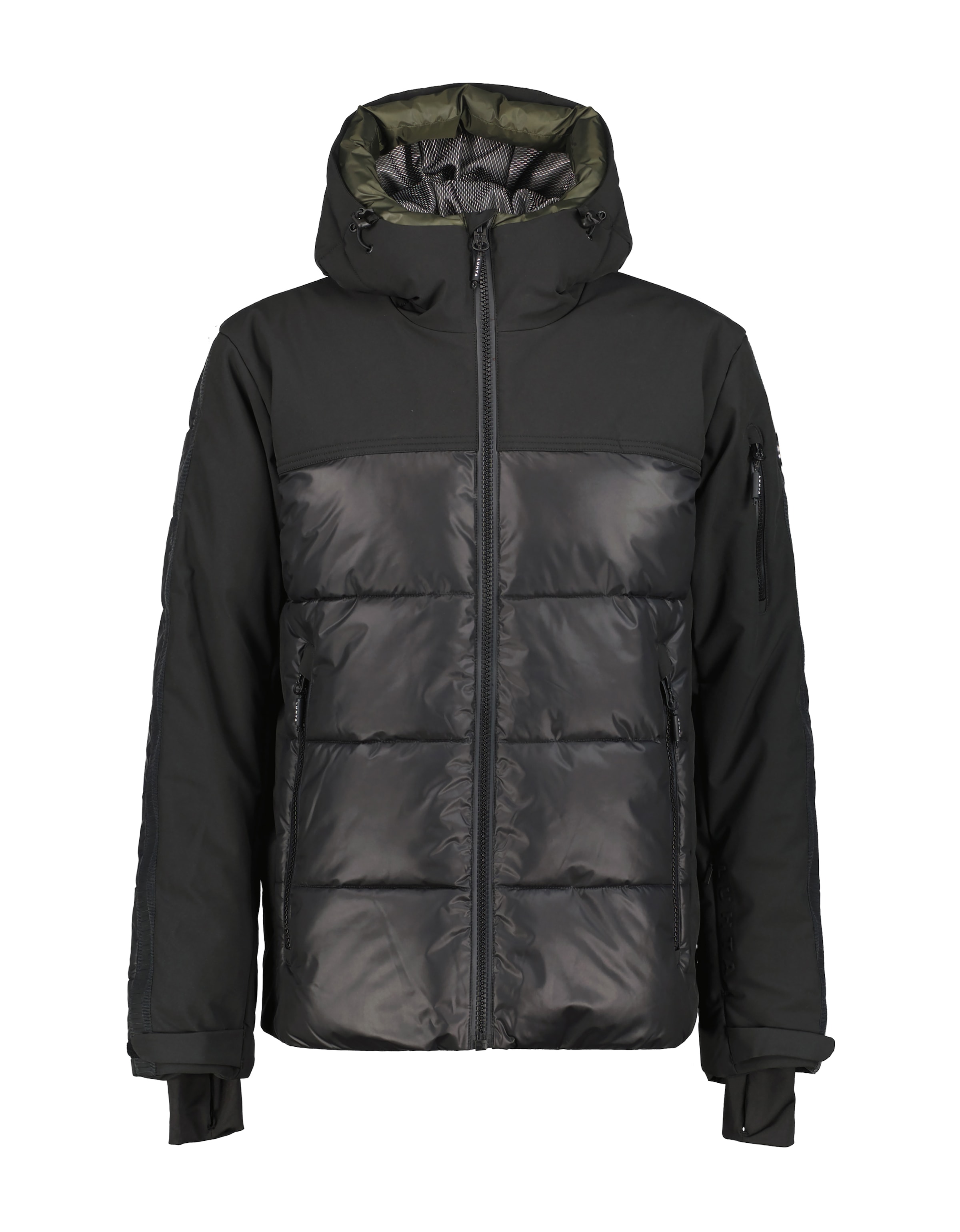 LUHTA Winterparka in Schwarz: Vorderseite