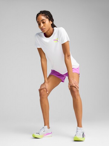 PUMA Sportshirt in Weiß
