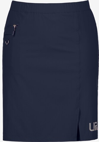 Ulla Popken Regular Rok in Blauw: voorkant