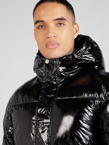 Karl Lagerfeld Φθινοπωρινό και ανοιξιάτικο μπουφάν σε μαύρο