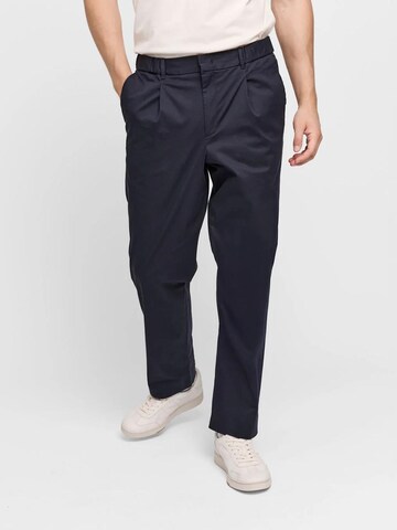 SANVT Regular Chinohose 'The Relaxed Chino'‌‌‌‌‌‌ in Blau: Vorderseite