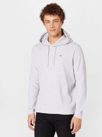 Tommy Jeans Sweatshirt in Grijs: voorkant