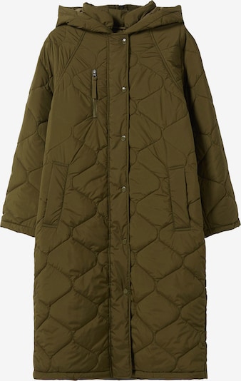 Bershka Between-seasons coat in Khaki, Item view