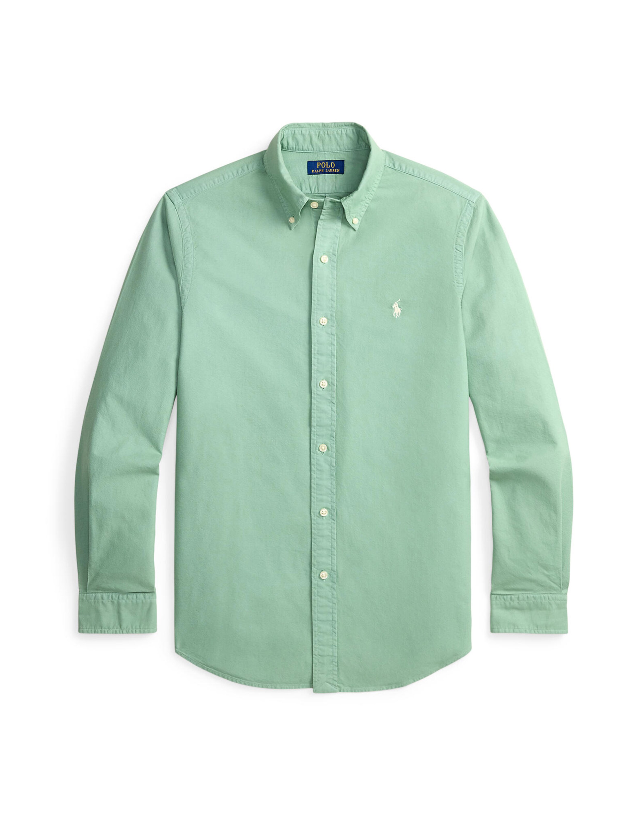 Polo Ralph Lauren Рубашка в Зеленый: спереди