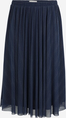 Guido Maria Kretschmer Curvy Skirt 'Maribell' in Blue: front