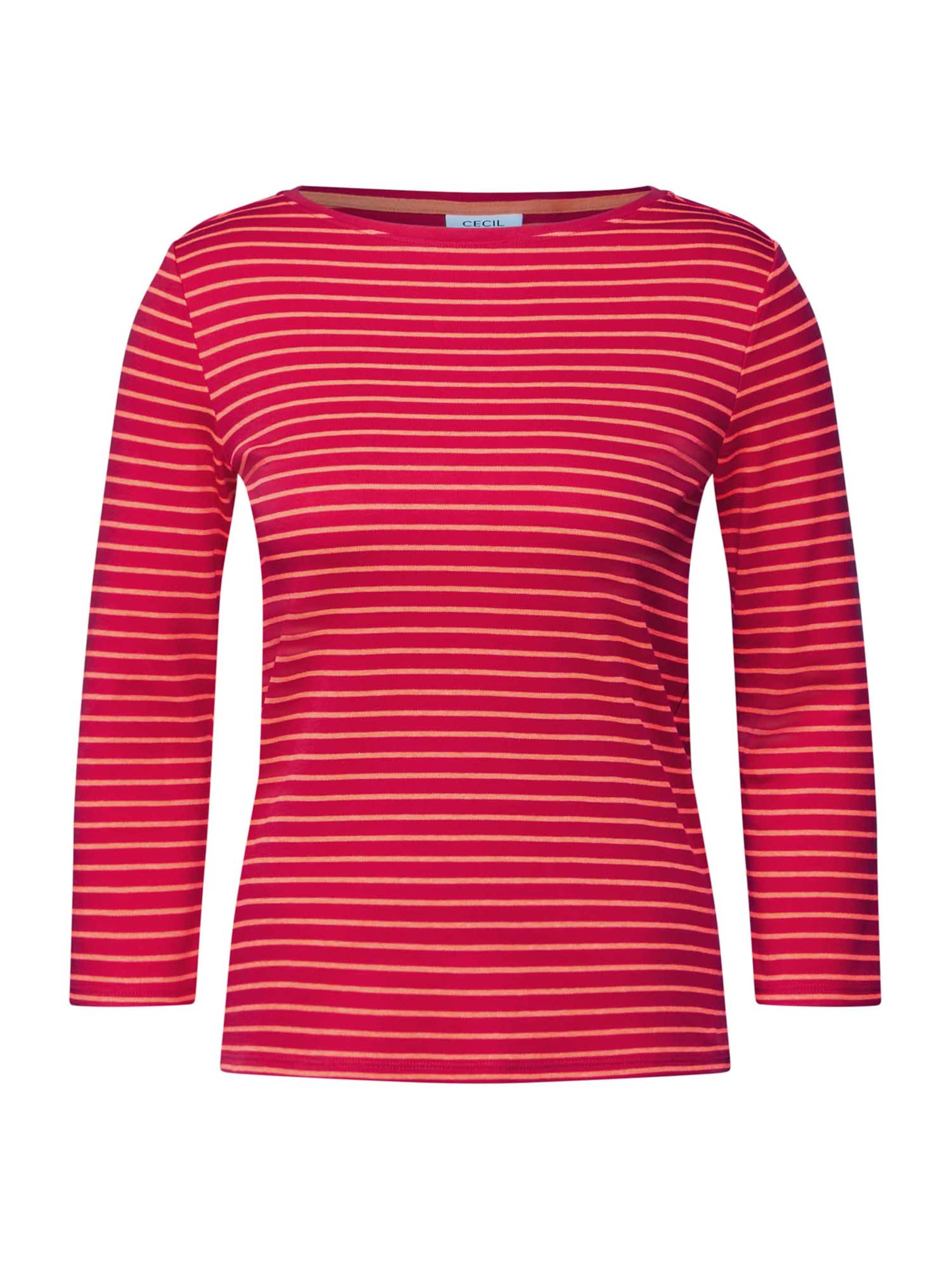sarkans CECIL T-Krekls: no priekšpuses