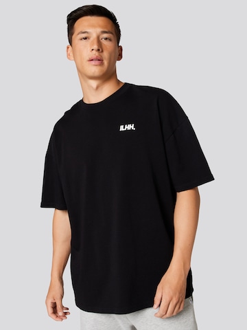ILHH - Camisa 'Tino' em preto: frente