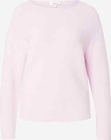 s.Oliver Pullover in Pink: Vorderseite