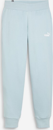 PUMA Pantalon de sport 'Essentials' en bleu clair / blanc, Vue avec produit
