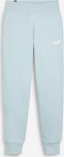 PUMA Sports trousers 'Essentials' in Light blue / White, Item view