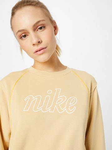 Nike Sportswear Mikina – béžová