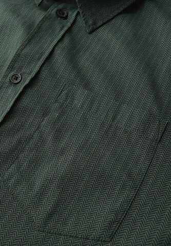 Street One MEN Regular fit Button Up Shirt in Green