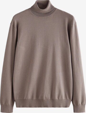 Next Svetr – hnědá: přední strana