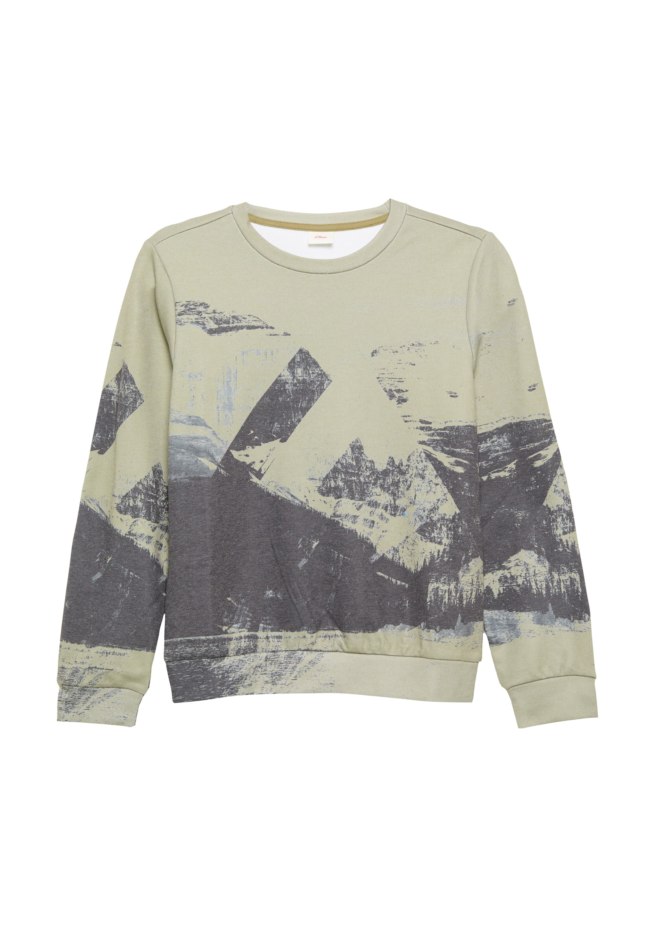 Sweat s.Oliver en gris : devant