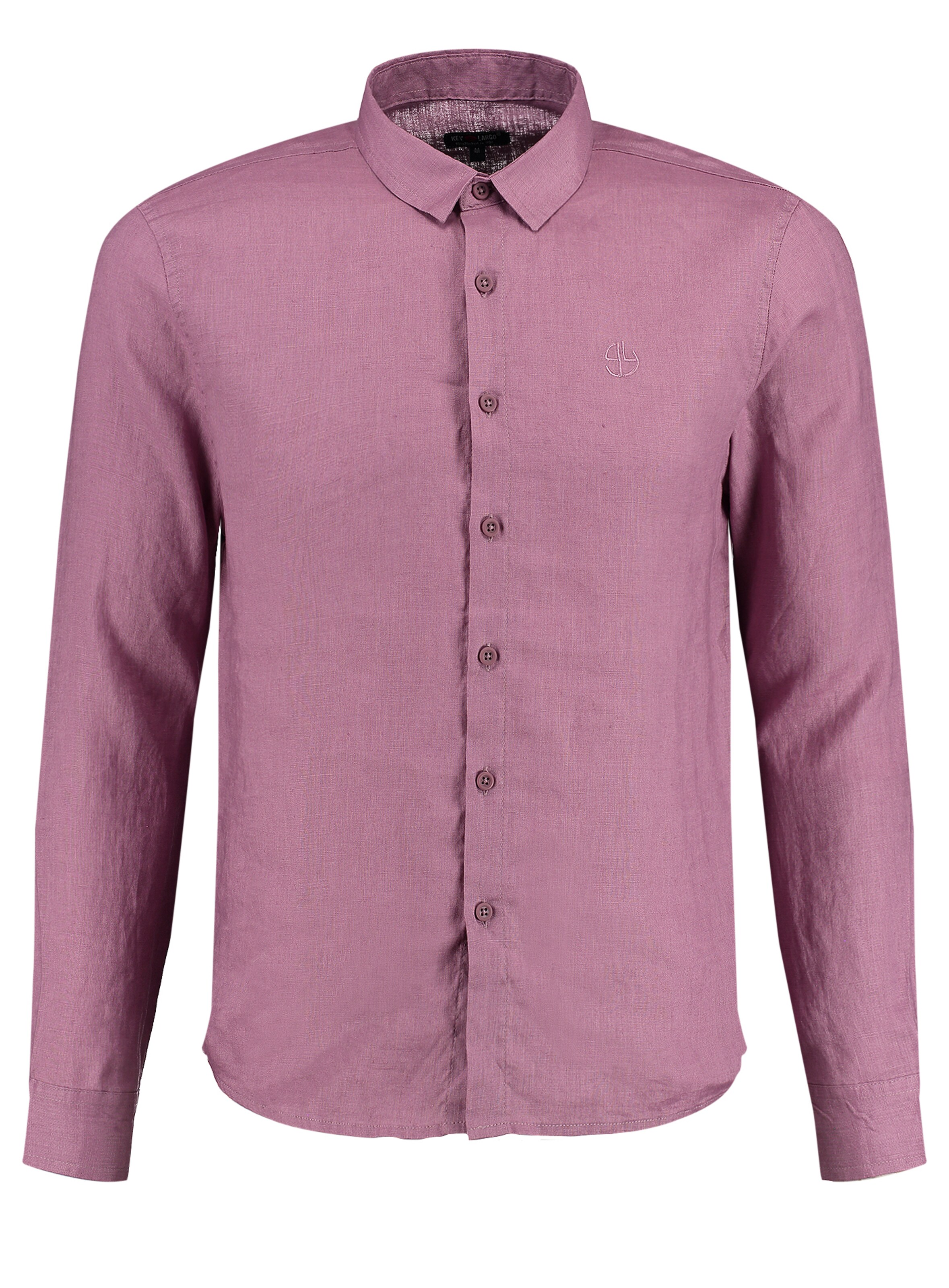 Key LargoRegular Fit Košulja 'LUIS' - roza boja: prednji dio