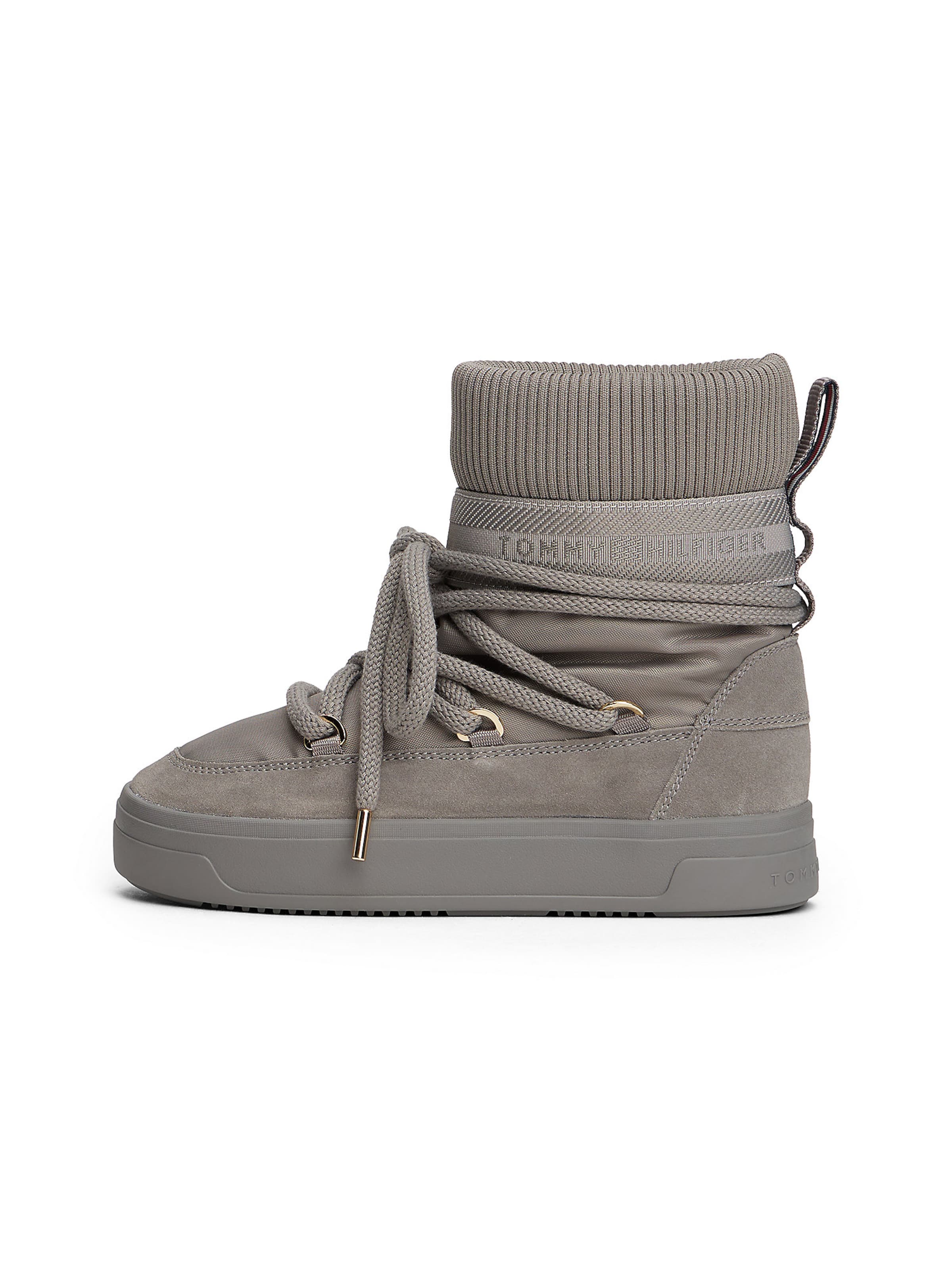 TOMMY HILFIGER Snow boots in Grey: front