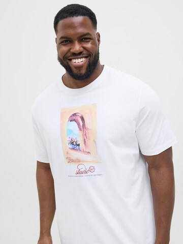 Jack & Jones Plus Shirt in White
