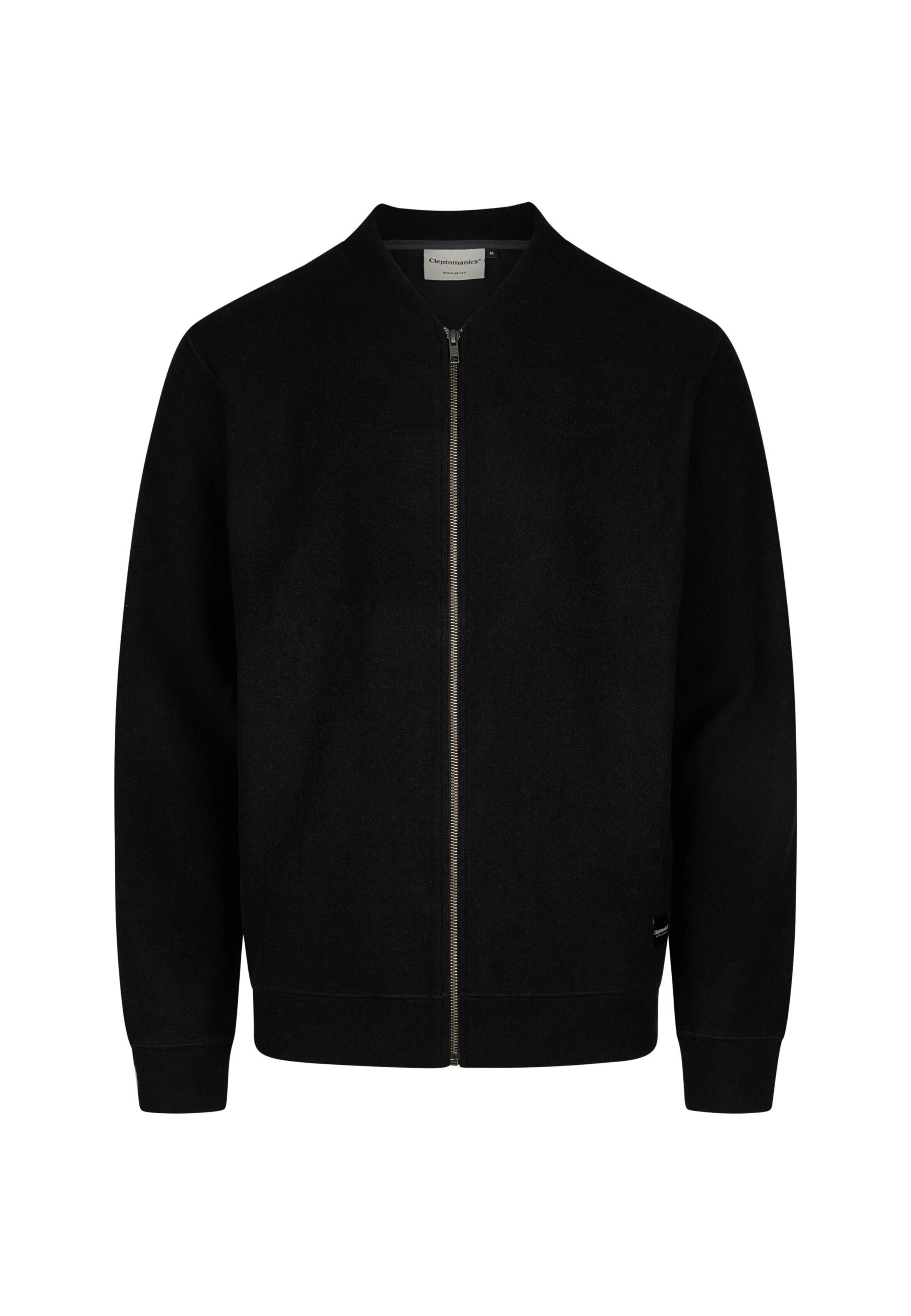 Cleptomanicx Between-season jacket 'Noitch Cruise' in Black: front