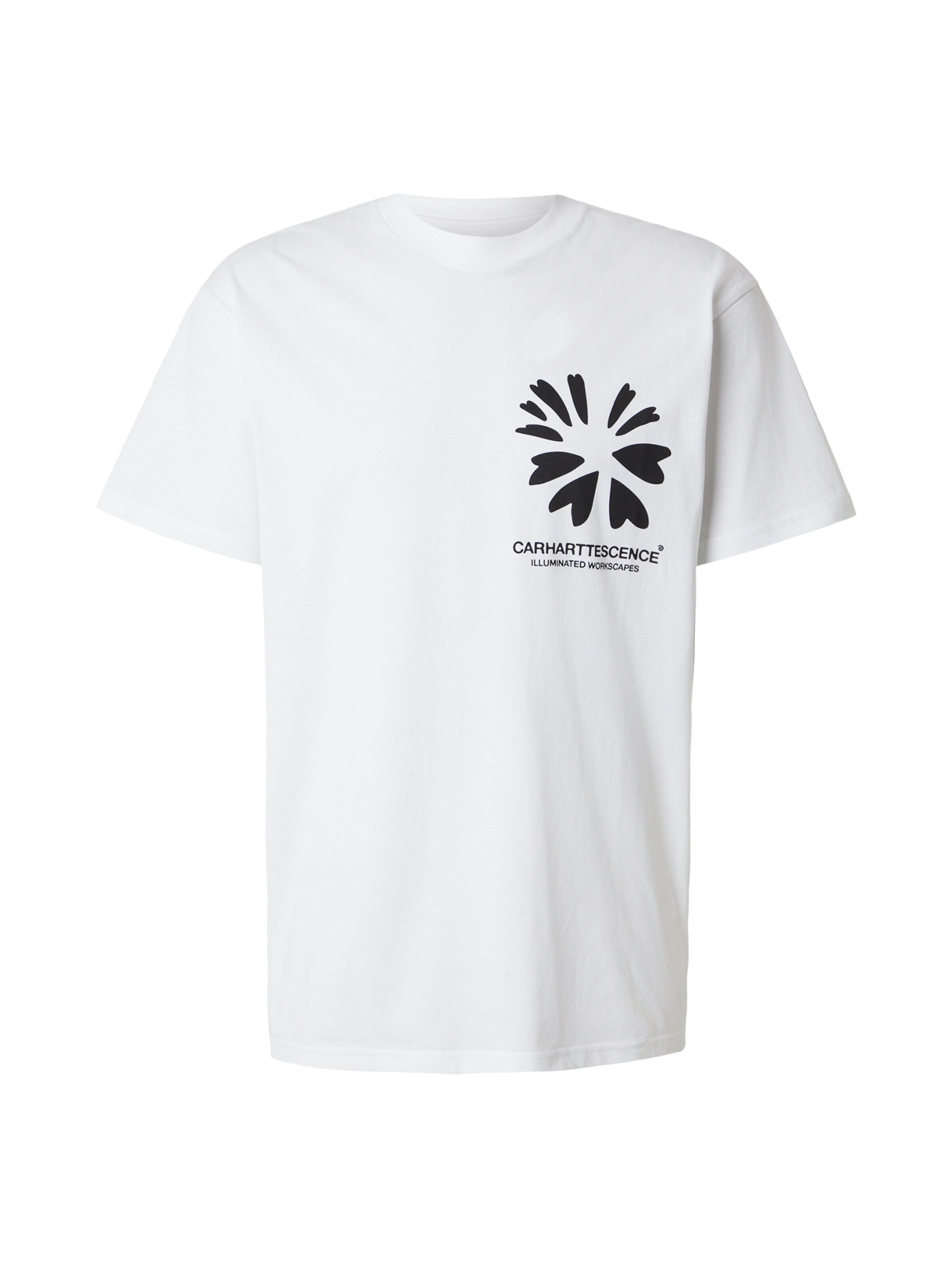 Carhartt WIP - Camiseta 'Compy' en blanco: frente